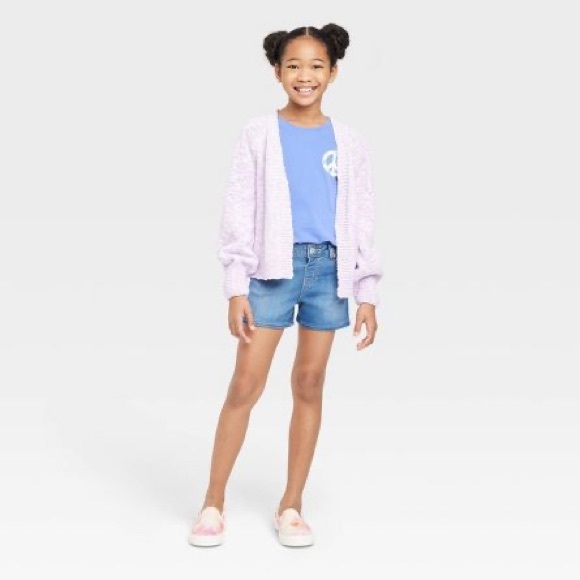 Girls' Jean Shorts - Cat & Jack™ - Picture 8 of 8